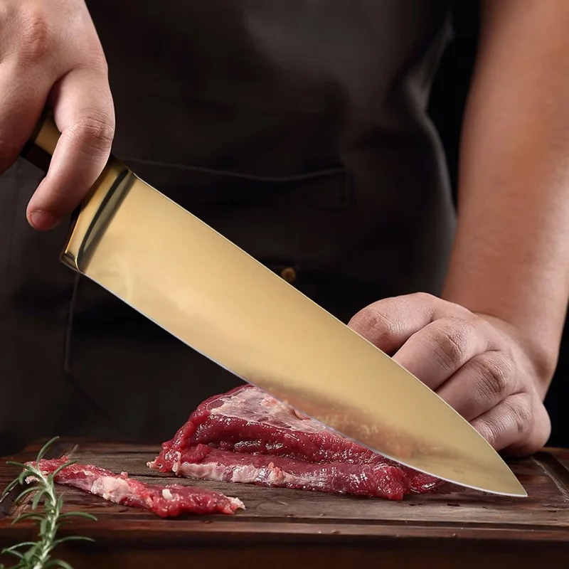 5-Piece 3Cr13 Stainless Steel Chef Knife Set – Durable Kitchen Cutlery