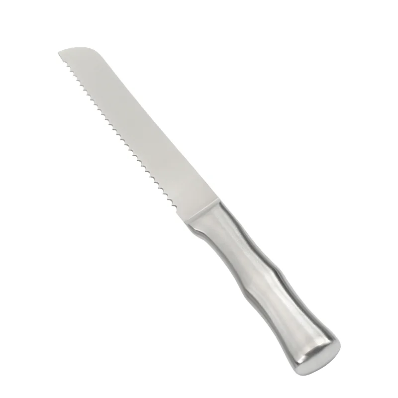 5-Piece 8-Inch Stainless Steel Bread Knife Set | 3Cr13 Chef Knives Wholesale