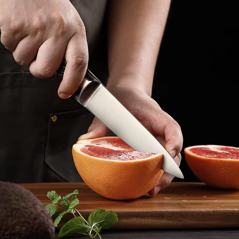 8-Inch 5-Piece 3Cr13 Stainless Steel Chef Knife Set | Wholesale