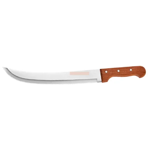 12-Inch Professional Meat Cutting Knife with Ergonomic Wooden Handle - High Carbon Stainless Steel
