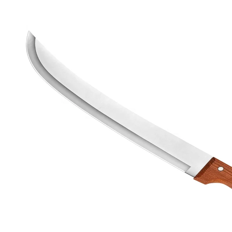 12-Inch Professional Meat Cutting Knife with Ergonomic Wooden Handle - High Carbon Stainless Steel
