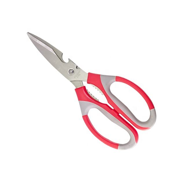 Heavy Duty Stainless Steel Multi-Function Kitchen Scissors with PP Handle