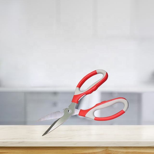 Heavy Duty Stainless Steel Multi-Function Kitchen Scissors with PP Handle