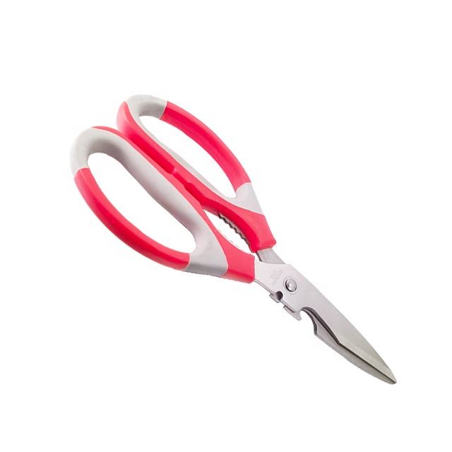 Heavy Duty Stainless Steel Multi-Function Kitchen Scissors with PP Handle