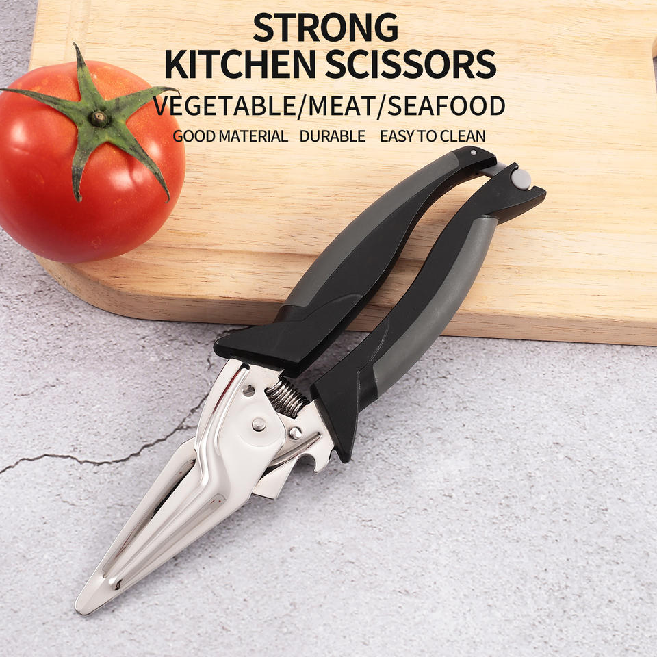 Mirror Polishing Multipurpose Kitchen Shear Set with Ergonomic Handles