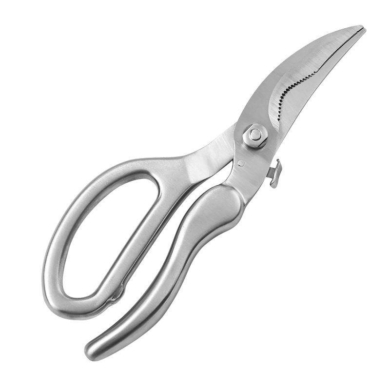Heavy-Duty Stainless Steel Chicken Bone Shears for Hotel & Restaurant Kitchens