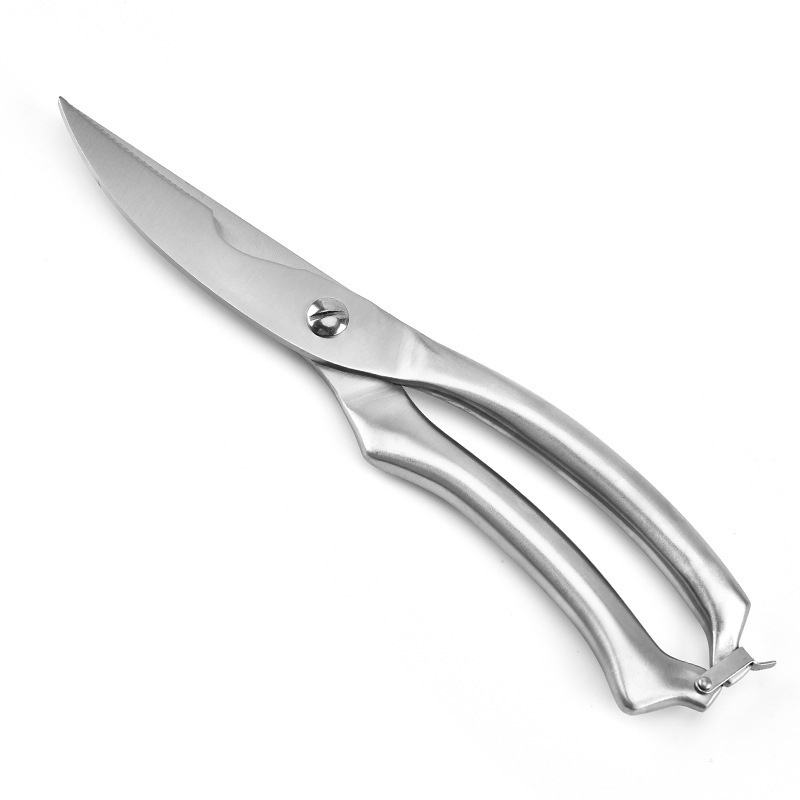 Heavy-Duty Stainless Steel Chicken Bone Shears for Hotel & Restaurant Kitchens