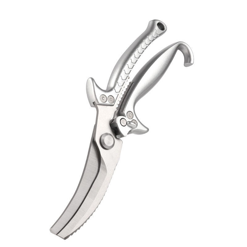 Stainless Steel Multifunctional Kitchen Scissors for Chicken Bone & Food Cutting