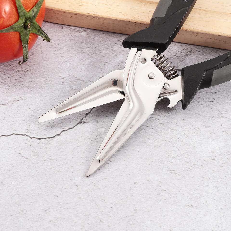 Mirror Polishing Multipurpose Kitchen Shear Set with Ergonomic Handles