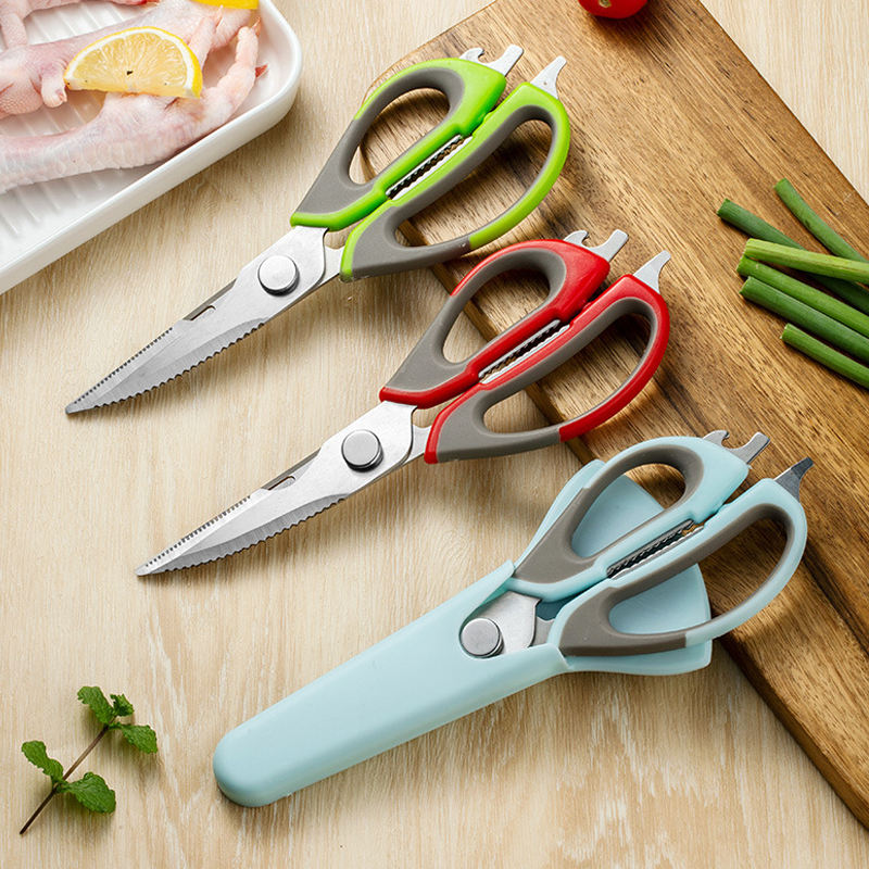 Heavy Duty All-Purpose Kitchen Shears with Come-Apart Blade & Magnetic Holder