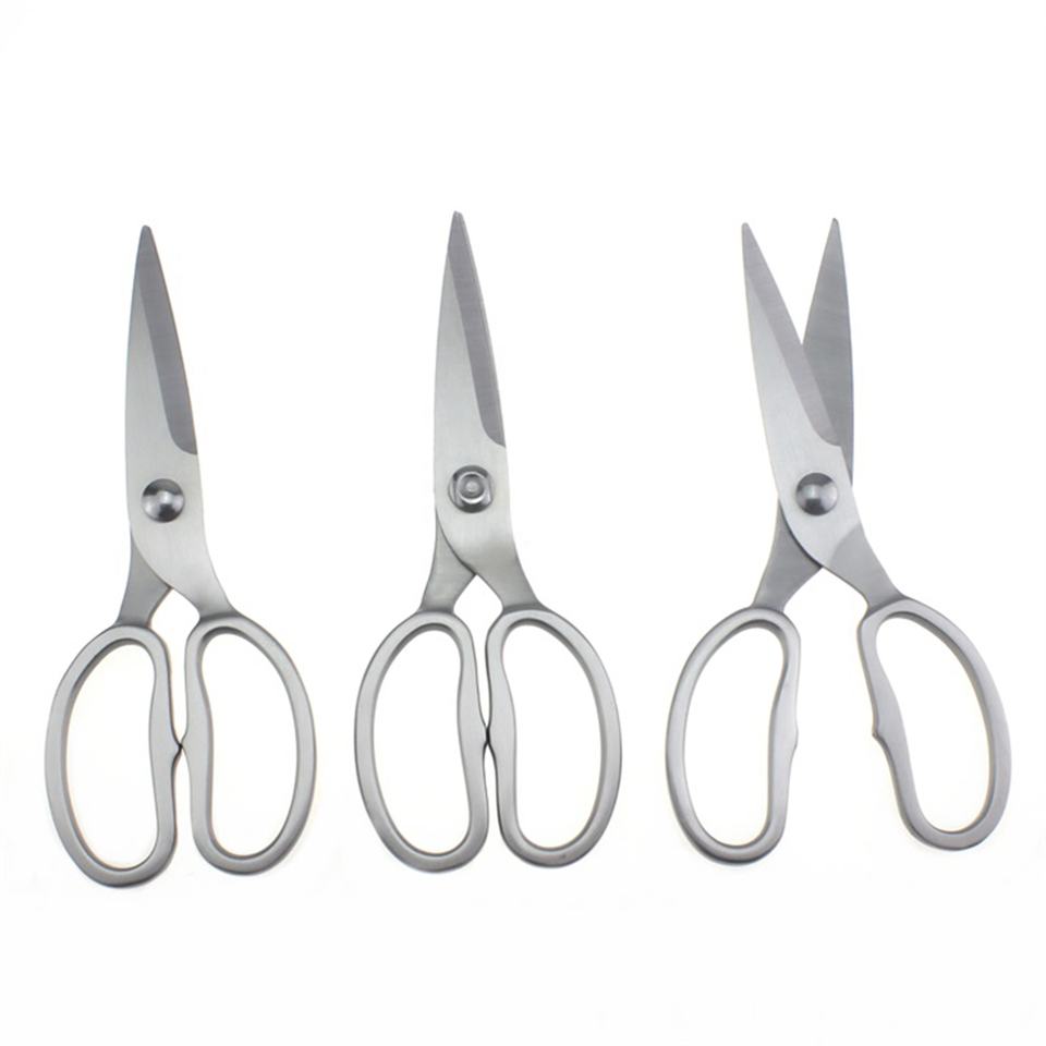 Professional All-Steel Kitchen Scissors | Stainless Steel Multipurpose Shears