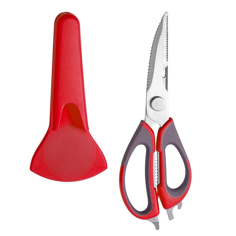 Heavy Duty All-Purpose Kitchen Shears with Come-Apart Blade & Magnetic Holder